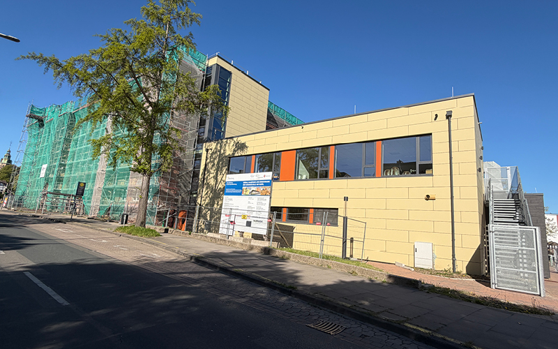 Neubau Mensa & Sanierung  Grundschule am Harrl